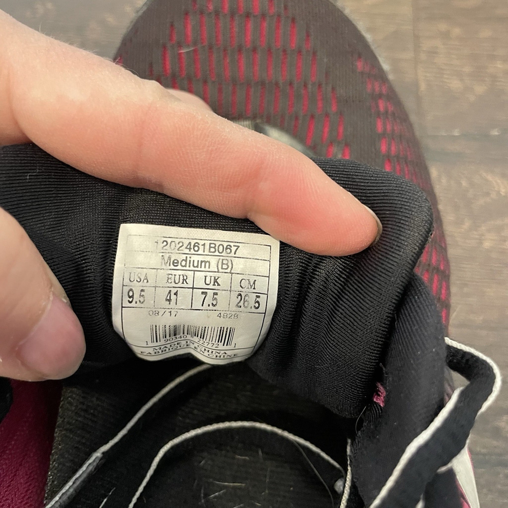 Brooks Ghost 10 Black/Pink 1202461B067 Running Shoes Women's Sneakers Size 9.5 B - Picture 7 of 10